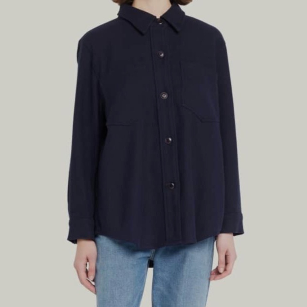 The Great Craftsman shirt jacket, navy